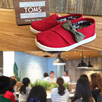 TOMS MARINE & WALK YOKOHAMA店 オープン記念ワークショップ